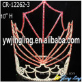 Forma de hoja de arce rojo de Pascua Tiara corona cascabelea